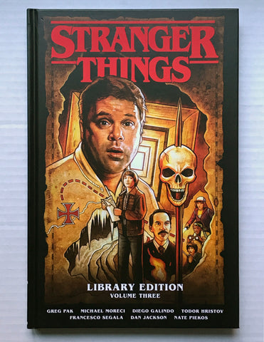 Stranger Things Library Edition Vol 3 hardcover - signed by Greg Pak!