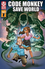 Code Monkey Save World graphic novel - signed by Greg Pak!