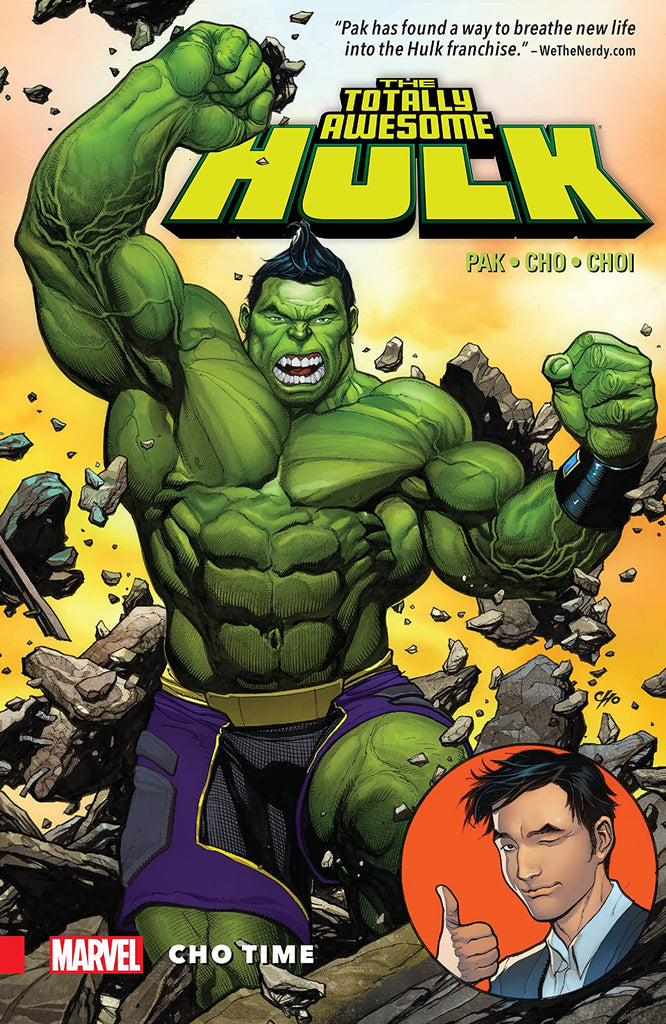 TOTALLY AWESOME HULK: CHO TIME paperback - signed by Greg Pak!